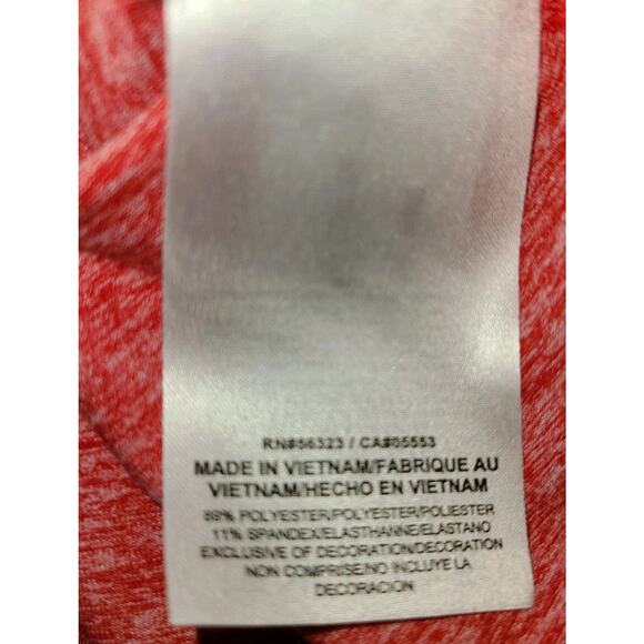 Southern Methodist SMU Mustangs Nike Women 1/2 Zip Pullover Red XL Nike Dri- Fit - Picture 9 of 12